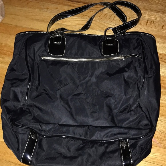 Vintage Black Guess Tote Bag - Picture 2 of 3